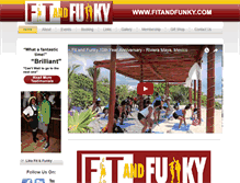 Tablet Screenshot of fitandfunky.com